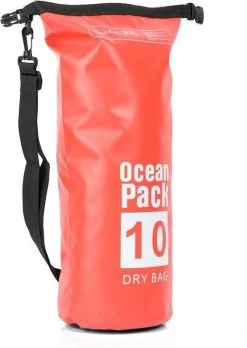 Decopatent® Waterproof Bag - Dry Bag - 10L - Ocean Pack - Dry Sack - Survie Plein Air Backpack - Sacs Secs - Sac De Bateau - Sac De Voile - Rouge -Magasin D'Équipement De Plein Air 851x1200