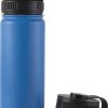 Bouteille D'eau PRO Acier Inoxydable Bleu 530 Ml - Avec Bouchon Sport Supplémentaire - Watamula | Bouteille | Thermos Durable | Bouteille D'eau | Réutilisable | à Double Paroi | Isolé | Sans BPA | Sport | Bouteille à Boire -Magasin D'Équipement De Plein Air 855x1200
