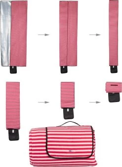 Couverture De Pique-nique Relaxdays 200x300 - Rouge-blanc - Couverture De Pique-nique Extérieur - Couverture Polaire - Xxl -Magasin D'Équipement De Plein Air 874x1200