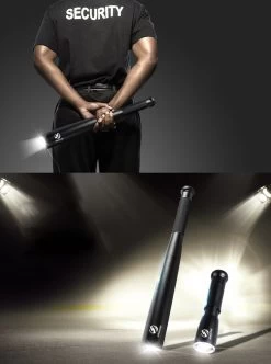 Batte De Baseball Multifonctionnelle Lampe De Poche LED Sécurité T6 Torche LED Lumière Super Brillante Pour Urgence Et Pour L'autodéfense, Siècle Des Lumières Extérieur -Magasin D'Équipement De Plein Air 894x1200