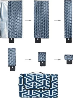 Couverture De Pique-nique Relaxdays - 200x200 Cm - Housse Polaire - Housse Extérieure Imperméable - Xxl -Magasin D'Équipement De Plein Air 896x1200 2