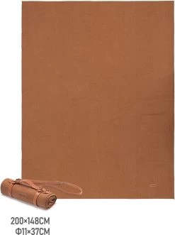 Tapis De Couverture De Pique-nique Marron 200 X 150 Cm Pour Couverture De Pique-nique Pique-nique