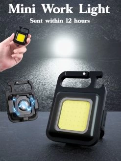 Viatel Multifonction Mini Glare COB Porte-clés Lumière USB Charge Lampes D'urgence Forte Réparation Magnétique Travail En Plein Air Camping Lumière -Magasin D'Équipement De Plein Air 900x1200 24