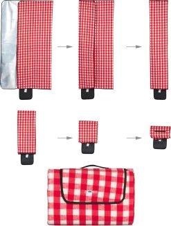 Couverture De Pique-nique Relaxdays - 200 X 300 Cm - Couverture De Parc - Imperméable - Isolante - à Carreaux -Magasin D'Équipement De Plein Air 908x1200