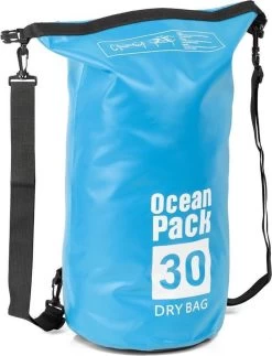 Decopatent® Waterproof Bag - Dry Bag - 30L - Ocean Pack - Dry Sack - Survie Plein Air Backpack - Sacs Secs - Sac De Bateau - Sac De Voile - Blauw -Magasin D'Équipement De Plein Air 917x1200 1