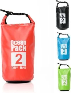 Sac étanche Ocean Pack 2L - Sac étanche étanche - Sac étanche 100% étanche - Sac à Dos Survie Plein Air Drybag - Sac De Survie Duffle Bag - Plein Air Bag - Sac De Voyage - Sac Bateau - Sac à Voile - Sacs Secs 2 Litres - Couleur: ROUGE - Decopatent® -Magasin D'Équipement De Plein Air 919x1200 1