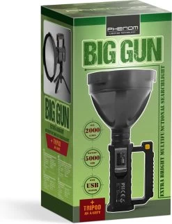 PHENOM - Lampe De Poche Spotlight - Grande Lampe De Poche - Extra Lumineuse - Lampe De Poche Plein Air Ou D'atelier - Rechargeable -Magasin D'Équipement De Plein Air 919x1200 2