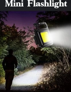 Viatel Multifonction Mini Glare COB Porte-clés Lumière USB Charge Lampes D'urgence Forte Réparation Magnétique Travail En Plein Air Camping Lumière -Magasin D'Équipement De Plein Air 928x1200