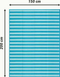 JEMIDI Tapis De Plage Pliable Et Transportable - Facile à Transporter - Pour La Plage Ou Au Parc - Tapis Enroulable 200 X 150 Cm 8 JEMIDI Tapis De Plage Pliable Et Transportable - Facile à Transporter - Pour La Plage Ou Au Parc - Tapis Enroulable 200 X 150 Cm -Magasin D'Équipement De Plein Air 936x1200 4