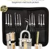 Lockpick Set - Lockpicking Set - Lockpick - Lockpick Set Débutants - Survie Kit - Serrures Opener Set - Lockpick Set For Débutants And Advanced - Practice Lock - Lock Picking Set -Magasin D'Équipement De Plein Air 938x1200 2
