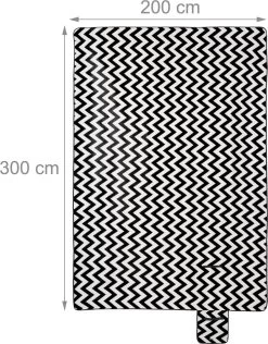 Couverture De Pique-nique Relaxdays Polaire - 200 X 300 Cm - Couverture De Pique-nique Isolante Xl - Imperméable -Magasin D'Équipement De Plein Air 938x1200 5