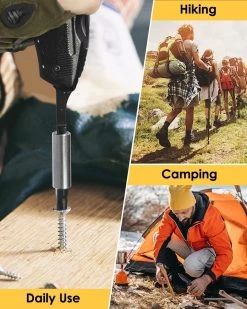 Couteau De Poche BOTC Multitool - Multitool 14 En 1 - Ouvre-boîte / Ouvre-bouteille / Couteau De Poche / Tournevis / 9 Vis Interchangeables / Mallette De Transport - Pour Le Camping En Plein Air / La Marche -Magasin D'Équipement De Plein Air 960x1200 6