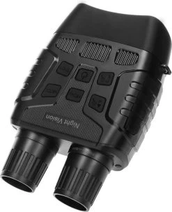 DrPhone NightVision - LED Infrarouge - Jumelles - Prendre Des Photos / Vidéos - ÉCRAN HD -2,3 POUCES - Zoom 4X - Vision Nocturne 250-300 Mètres - BATTERIE INCL - Zwart -Magasin D'Équipement De Plein Air 973x1200 2