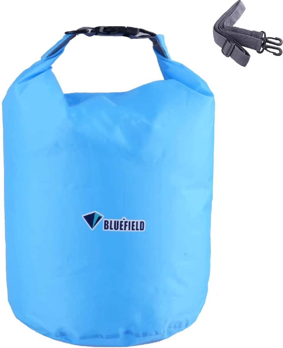Drybag étanche Avec Bandoulière - 10 Litres Drybag - Sac De Sport Léger - Imperméable - Pour Bateau, Nager, Kayak, Sports Nautiques, Flottant - Blauw 3 Drybag étanche Avec Bandoulière - 10 Litres Drybag - Sac De Sport Léger - Imperméable - Pour Bateau, Nager, Kayak, Sports Nautiques, Flottant - Blauw